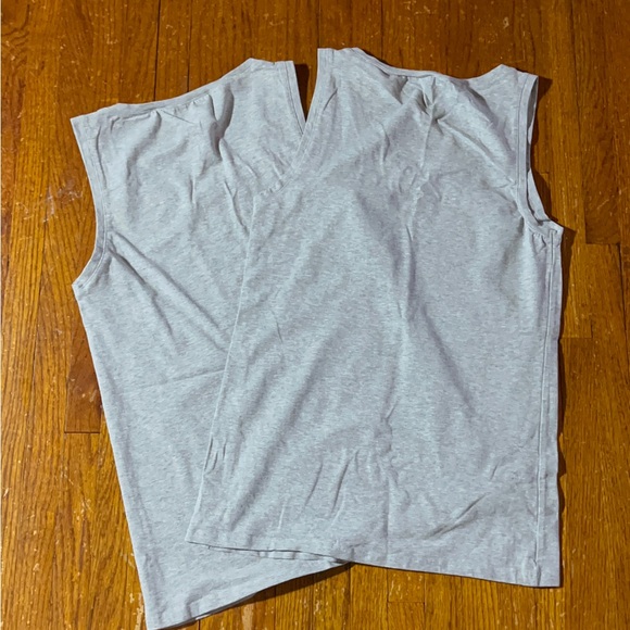 Gray Sleeveless Women's Top by pact "earths favorite clothing" Pact brand new - Picture 5 of 5